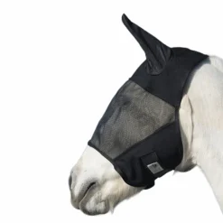 Masques Anti-Mouches|Masques Anti-Mouches*Absorbine - Masque anti-mouches avec oreilles Ultrashield Flymask Noir