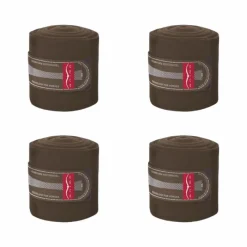 Discount - Bandes de polo Wils marron (x4) Bandes De Polo