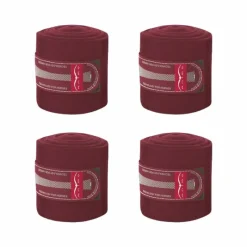 Clearance - Bandes de polo Wils prune (x4) Bandes De Polo