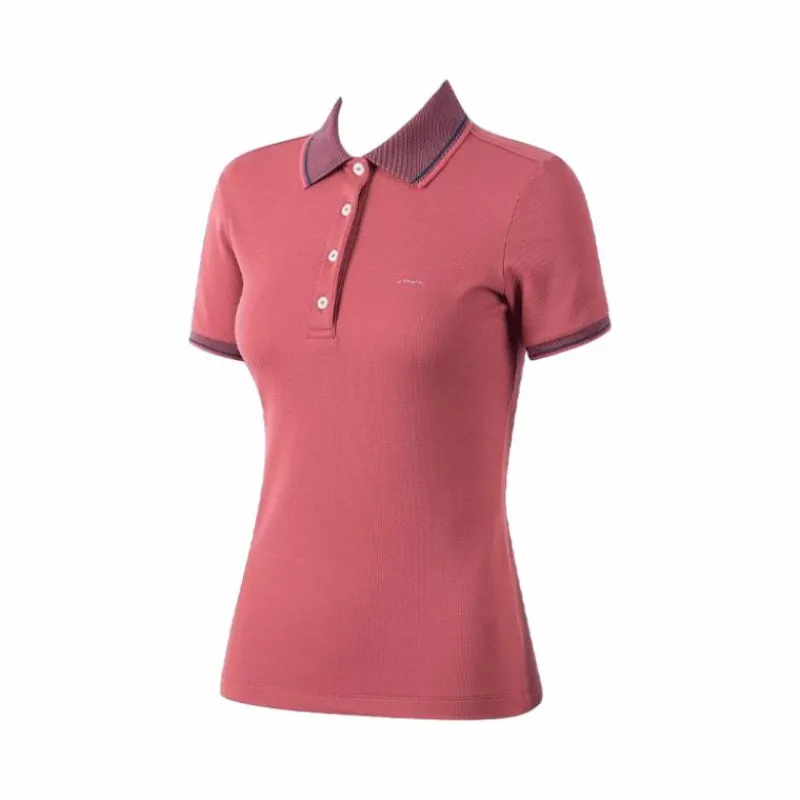 Polos Et Chemises*Animo Italia - Polo manches courtes Brancio femme Rose