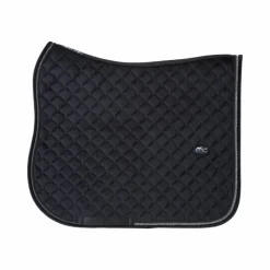 Dressage|Tapis De Dressage*Anna Scarpati - Tapis de dressage Quinoa 28 velours strass Noir