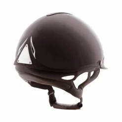 Sale - Casque premium vernis bison Casques D'Équitation À Visière Standard|Casques D'Équitation