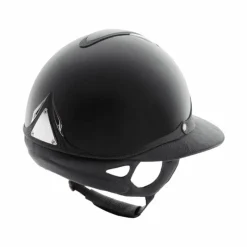 Casques D'Équitation À Visière Polo|Casques D'Équitation*Antarès Sellier - Casque premium vernis visière eclipse Gris