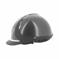 Casques D'Équitation À Visière Standard|Casques D'Équitation*Antarès Sellier - Casque premium vernis Gris