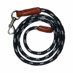 Best - Longe cuir et corde havane / marine Longes Classiques