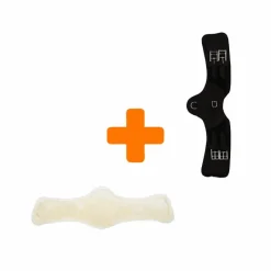 New - Sangle Signature anatomique courte noir et doublure Sangles Anatomiques