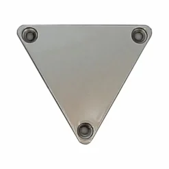 Hot - Triangle interchangeable pour casque Argent matt Accessoires De Casques