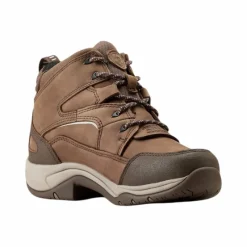 Boots D'Extérieurs*Ariat - Boots à lacets imperméables femme Telluride II palm brown Marron