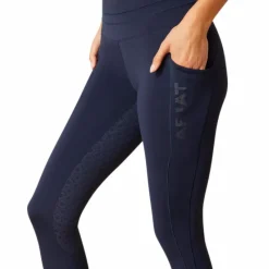 Leggings D'Équitation*Ariat - Legging d'équitation femme Eos 2.0 navy eclipse full grip Marine