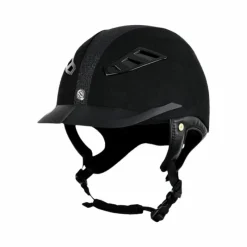 Casques D'Équitation À Visière Standard|Casques D'Équitation*Back On Track - Casque d'équitation EQ3 Lynx Microfibre Sand Noir