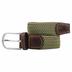 Clearance - Ceinture tressée Budapest / jaune Ceintures