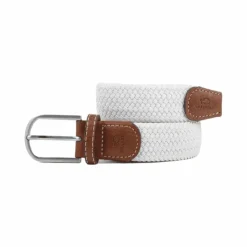 Ceintures*Billybelt - Ceinture tressée élastique Blanc coco