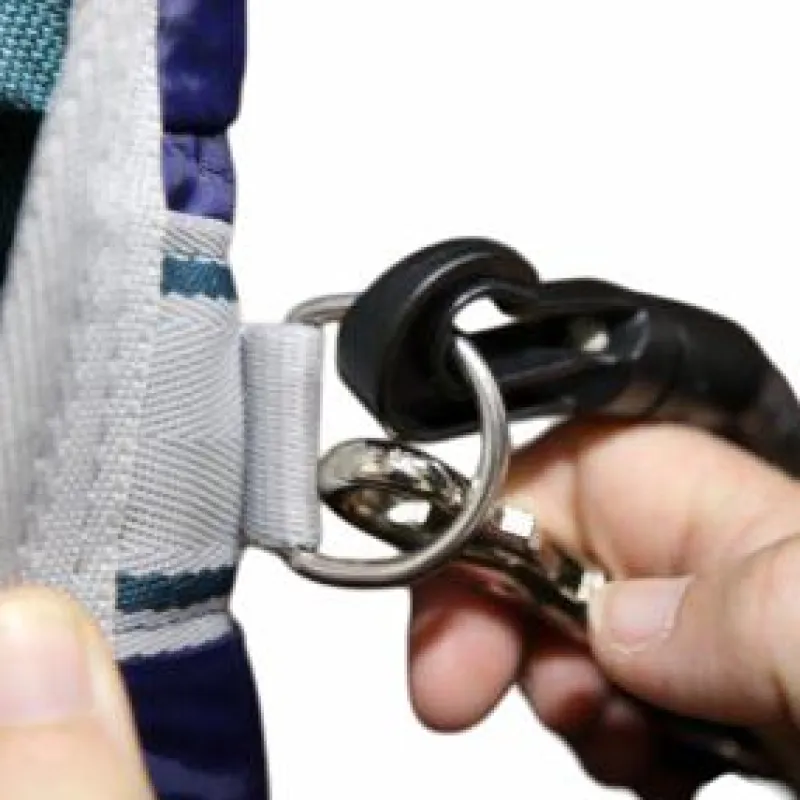 Couvertures Et Chemises*Bucas - Courroie de cuisse Elastic Loop Legstraps Noir