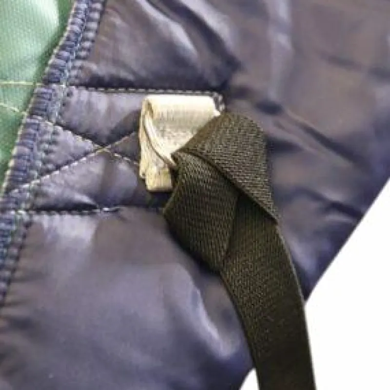 Couvertures Et Chemises*Bucas - Courroie de cuisse Elastic Loop Legstraps Noir