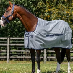 Couvertures Et Chemises*Bucas - Couverture anti-mouches Buzz-Off Classic Bleu