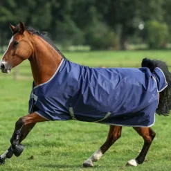 Couvertures Et Chemises*Bucas - Couverture d'extérieur Freedom Turnout 150 150g Marine