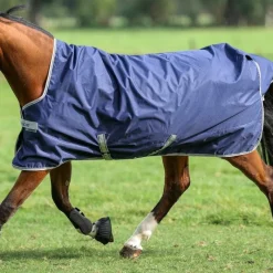 Couvertures Et Chemises*Bucas - Couverture d'extérieur Freedom Turnout 150 150g Marine