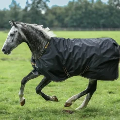 Couvertures Et Chemises*Bucas - Couverture d'extérieur Irish Turnout 100 / gold 100g Noir