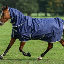 Couvertures Et Chemises*Bucas - Couverture d'extérieur Freedom Turnout Full Neck 150 150g Marine