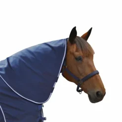 Couvertures Poneys|Couvertures Et Chemises*Canter - Couvre-cou Outdoor 150g Marine