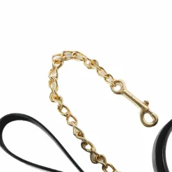 Élevage|Longes Classiques*Canter - Longe présentation et chaîne simple Noir