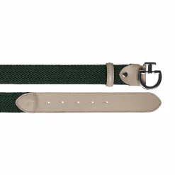 Ceintures*Cavalleria Toscana - Ceinture femme élastique forest green/ vanille Vert