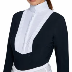 New - Polo de concours manches longues femme Americain Polos Et Chemises