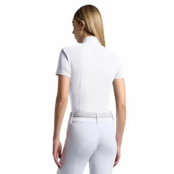 Clearance - Polo de concours manches courtes femme Perforated Jersey Inserts Polos Et Chemises