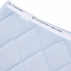 Hot - Tapis de selle Diamond Quilted Jersey sky blue Tapis De Selle Poneys|Tapis De Selle