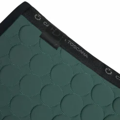 Tapis De Selle Poneys|Tapis De Selle*Cavalleria Toscana - Tapis de selle Circle jungle green Vert