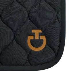 Best - Tapis de selle New Circular Quilted Jersey / cuivre Tapis Cso/ Mixtes|Tapis De Selle