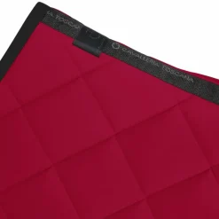 Discount - Tapis de selle Diamond Quilted Jersey framboise Tapis De Selle Poneys|Tapis Cso/ Mixtes