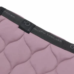 Tapis Cso/ Mixtes|Tapis De Selle*Cavalleria Toscana - Tapis de selle New Circular Quilted Jersey lilas Violet