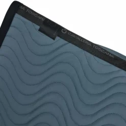 Outlet - Tapis de dressage Double Orbit Wave Quilted peacook green Dressage|Tapis De Dressage