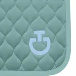 Tapis Cso/ Mixtes|Tapis De Selle*Cavalleria Toscana - Tapis de selle Circular Quilted mint green Vert