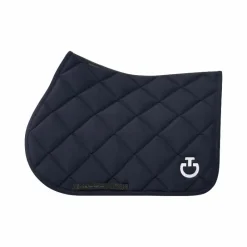 Tapis De Selle Poneys|Tapis De Selle*Cavalleria Toscana - Tapis de selle diamond Quilted Bleu Marine