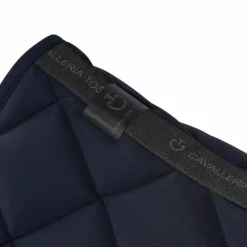 Tapis De Selle Poneys|Tapis De Selle*Cavalleria Toscana - Tapis de selle diamond Quilted Bleu Marine