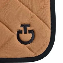 Tapis De Selle Poneys|Tapis De Selle*Cavalleria Toscana - Tapis de selle Diamond Quilted Jersey caramel Marron