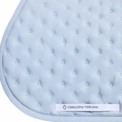 New - Tapis de selle Embrodery Quilted sky blue Tapis Cso/ Mixtes|Tapis De Selle