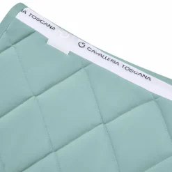 New - Tapis de selle Diamond Quilted Jersey mint green Tapis De Selle Poneys|Tapis Cso/ Mixtes