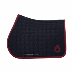 Tapis De Selle Poneys|Tapis De Selle*Cavalleria Toscana - Tapis de selle Circle / bordeaux Noir