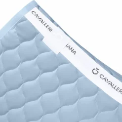 Tapis Cso/ Mixtes|Tapis De Selle*Cavalleria Toscana - Tapis de selle Circular Quilted sky blue Bleu