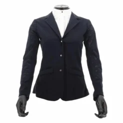 Vestes De Concours|Cso*Cavalleria Toscana - Veste de concours enfants micro perforée marine