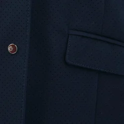 Vestes De Concours|Cso*Cavalleria Toscana - Veste de concours enfants micro perforée marine