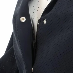 Vestes De Concours|Cso*Cavalleria Toscana - Veste de concours enfants micro perforée marine