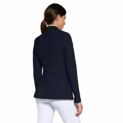 Vestes De Concours*Cavalleria Toscana - Veste de concours femme CT Perforated Marine