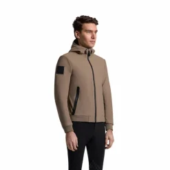 Outlet - Veste softshell thermique à capuche homme Performance noisette Blousons Et Manteaux|Blousons Et Manteaux