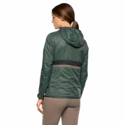 Blousons Et Manteaux*Cavalleria Toscana - Veste à capuche femme légère et réversible femme / vert Marine