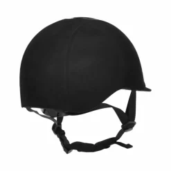 Casques D'Équitation|Cso*Choplin - Casque d'équitation Aero Velvet brillant Noir