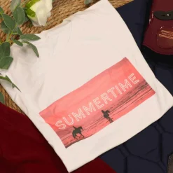 Discount - T-shirt manches courtes Summertime blanc T-Shirts Et Baselayers